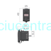 Dvigubas USB lizdas 2.1A Dvigubas USB lizdas 2.1A